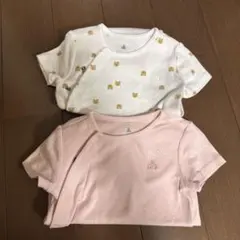 【GAP】ベビー肌着セット ホワイト ピンク クマ柄
