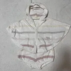 GELATOPIQUEベビーポンチョ フード付き パンツ2点70-80cm未使用