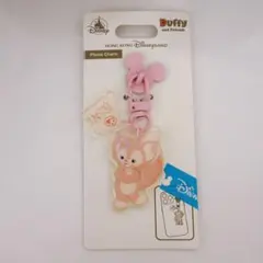 香港ディズニー　リーナベル　スマホ　チャーム　ダッフィー&フレンズ