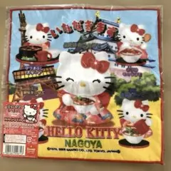 新品 レア まんまのまんま×ハローキティ プチタオル ハンドタオル