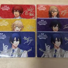 うたプリ ワンダーランド パスポート風カード 音也 那月 真斗 レン トキヤ