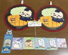 松屋/松のや×ちいかわコラボオリジナルハンドタオル　おまけ　シール　ブックマーク