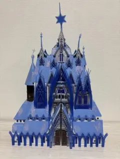 【値下げ交渉OK】アナと雪の女王の城 フィギュア付き ドールハウス