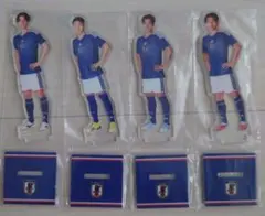 サッカー日本代表 アクリルスタンド 田中碧 佐野海舟 上田綺世 渡辺剛 セットのサムネイル