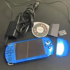 SONY PSP-3000 PSP 3000本体 青 バイブラントブルー