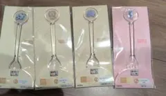 タイトーくじ Bruna Animal クリアカトラリー 4種セット