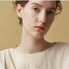 agete（アガット）　K10ネックレスチェーン（45cm）