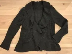 お値下げ☆ニットカーディガン ダークグレー