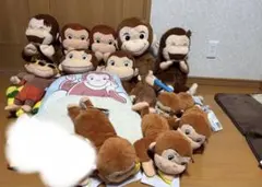 おさるのジョージ ぬいぐるみ多数　まとめ売り バラ売り可能 おさるのジョージ ぬいぐるみ多数 まとめ売り バラ売り可能 - メルカリ