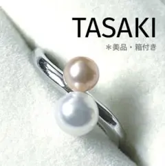 【TASAKI】極美品＊シルバー・あこやパールリングのサムネイル