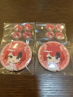 すとぷり 莉犬くん 缶バッジ 春 SPRING デフォ シール フレークシール