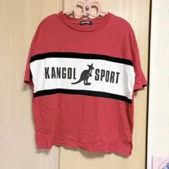KANGOL SPORT 半袖カットソー レッド　カンゴール