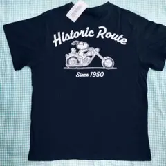 【PEANUTS】バイク ハーレー Tシャツ■メンズM■スヌーピー ツーリングのサムネイル