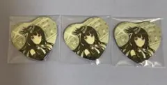 Roselia バンドリ　ハート 缶バッジ　白金燐子