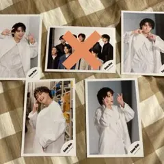 【美品】SnowMan 佐久間大介　 公式写真　4枚セット　レア　黒髪佐久間大介