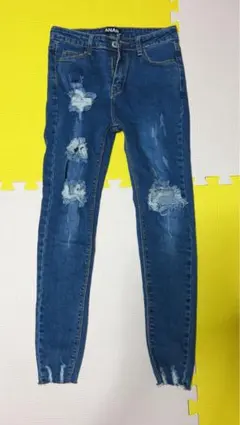 ダメージスキニーパンツ デニムパンツ 最終値下げ
