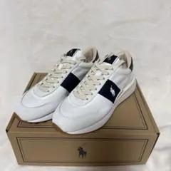 【新品未使用】Polo Ralph Lauren スニーカー ホワイト/ネイビー