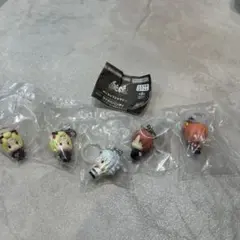 銀魂　吉原大炎上　めじるしアクセサリー　セミコンプ　銀時　神楽　神威　月詠