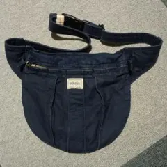 12/27～1/7迄.発送できません。PORTER ウエストポーチ ネイビー