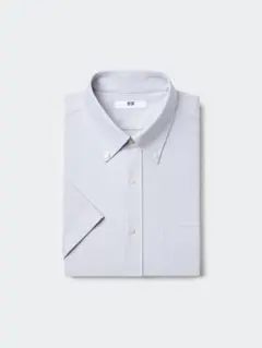 ユニクロ ドライノンアイロンジャージーシャツ/BD GLAY サイズL