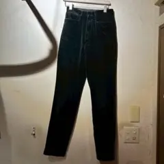 【希少】90s 初期 三ツ星タグ RRL ベロアトラウザーズ パンツ W29 黒のサムネイル