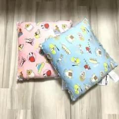 SNOOPY スヌーピー プレミアム スクエア クッション 東日本 2個セット