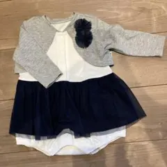 コムサイズム　ベビー ロンパース　セレモニー