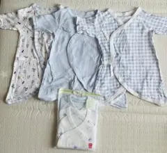 UNIQLO 西松屋ベビー肌着 5枚セット 50-60cm