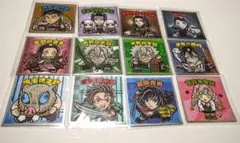 【未使用】鬼滅の刃  鬼滅の刃マンチョコ シール 12枚セット まとめ売り
