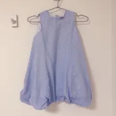 ♡プティマイン♡ストライプ♡ノースリーブバルーンワンピース♡110サイズ