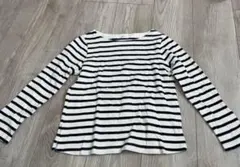 UNIQLO ユニクロ　Tシャツ　長袖　ボーダー　130 子供服