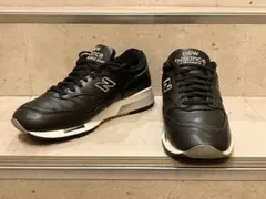 ニューバランス M1500BK レザー 黒 イングランド製 サイズ8
