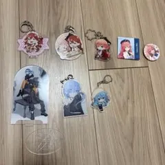 みこめっと アクリルキーホルダー５個＋缶バッチ2個＋アクリルスタンド１個
