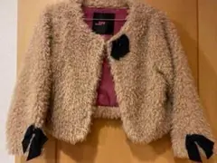 タイムセール★美品レイビームス RaybeamsふわふわアウターMレディース