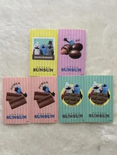 処分品❗️即購入O.Kパペットスンスン ステッカー 4種