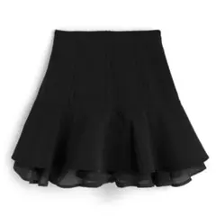 インパン裏地付きフレアミニスカート[ai177]