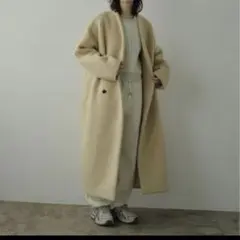 todayful シャギーオーバーコート 38 ロングコート TODAYFUL（トゥデイフル）の「TODAYFUL(トゥデイフル) 