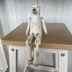 ウッドアニマルトイ　シロクマ