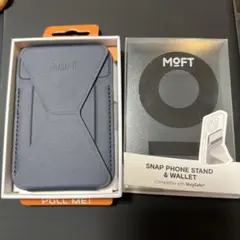 MOFT Snap-On MOVAS™カードケース　ディープブルー