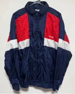 80s 90s アディダス adidas ナイロンジャケット M 万国旗タグ