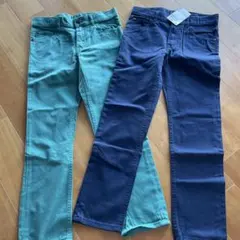 【新品未使用】H&M キッズ 長ズボン 2色セット