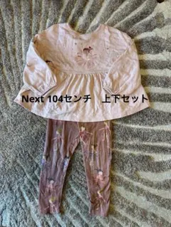 Next 104センチ　バレリーナ　トップスとレギンスセット
