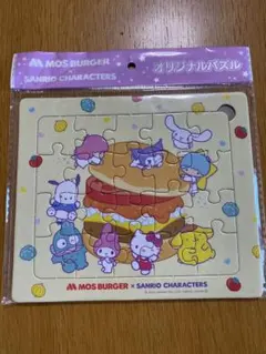 MOS BURGER × SANRIO キャラクター ジグソーパズル