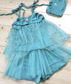 【新品】キッズ 水着 セパレート　韓国子供服　90