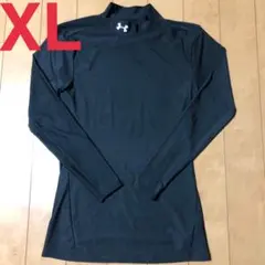 UNDERARMOUR長袖コンプレッションウェアXLメンズBLACK送料無料