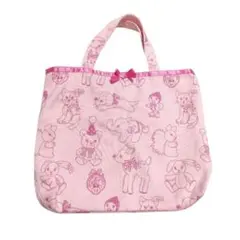 Shirley Temple 動物柄 ミニバッグ ぬいぐるみ ピンク リボンのサムネイル