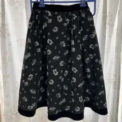 アクシーズファム花柄フレアスカート Mサイズ