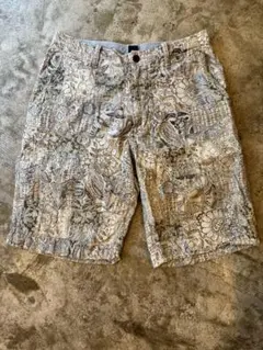 【希少】【良品/00年代】J.CREW バティック柄パッチワークショーツ　 Mのサムネイル