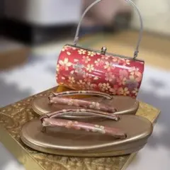 成人式　草履バッグのセット