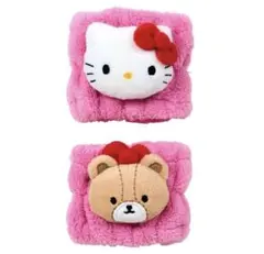 【新品未使用未開封】キティ サンリオ リストバンド 洗顔 水仕事 吸水